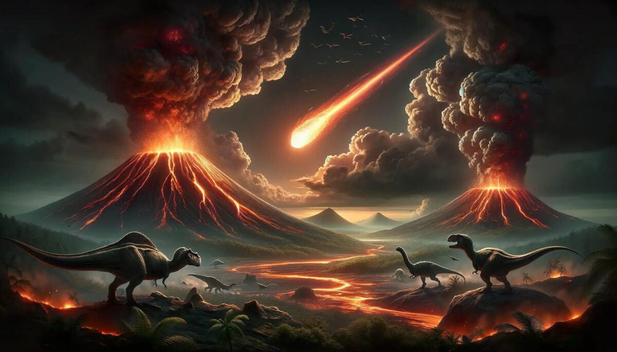 Ηφαίστειο Αστεροειδής Εξαφάνιση Δεινόσαυροι