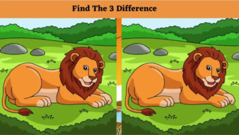 Τεστ παρατηρητικότητας: Μπορείτε να βρείτε τις διαφορές στις εικόνες με το λιοντάρι σε 10 δευτερόλεπτα;