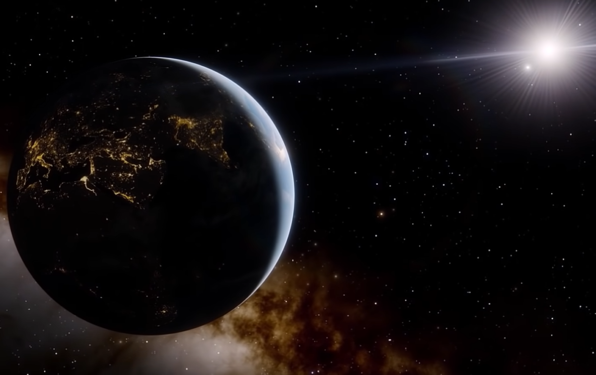 Earth in space