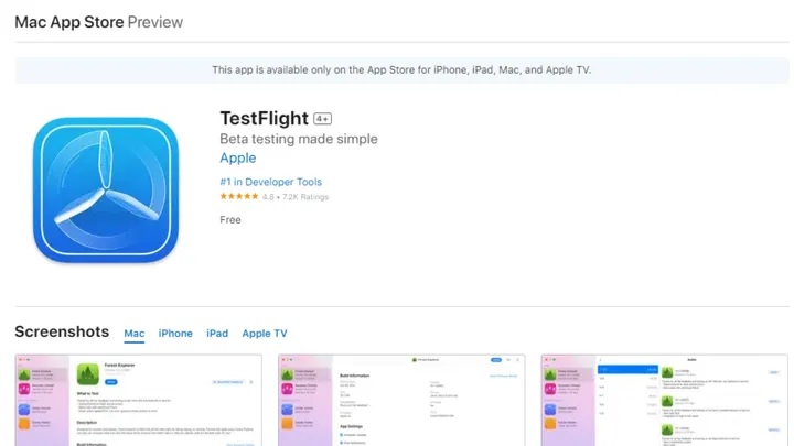 TestFlight iPhone
