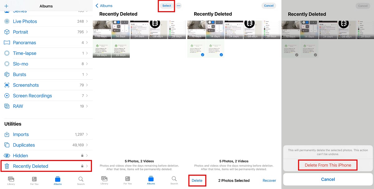 iPhone διπλές φωτογραφίες