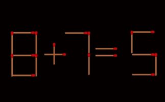 Μαθηματικό παζλ: Μετακινήστε 2 σπίρτα για να λύσετε την εξίσωση – Έχετε μόλις 10 δευτερόλεπτα