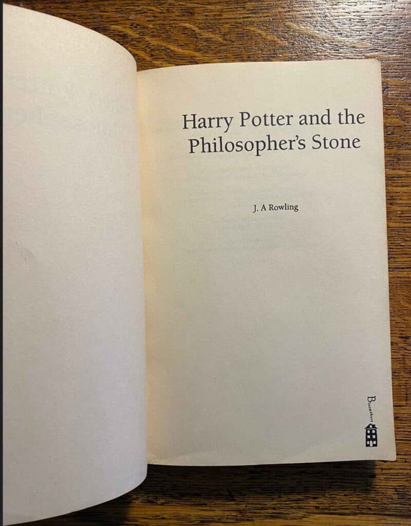Harry Potter 1η έκδοση