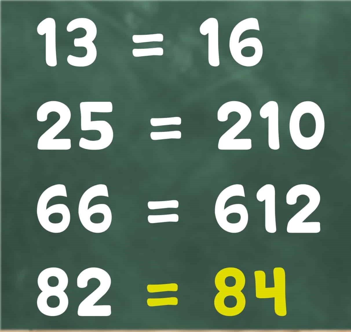 Τεστ IQ μαθηματικό παζλ λύση