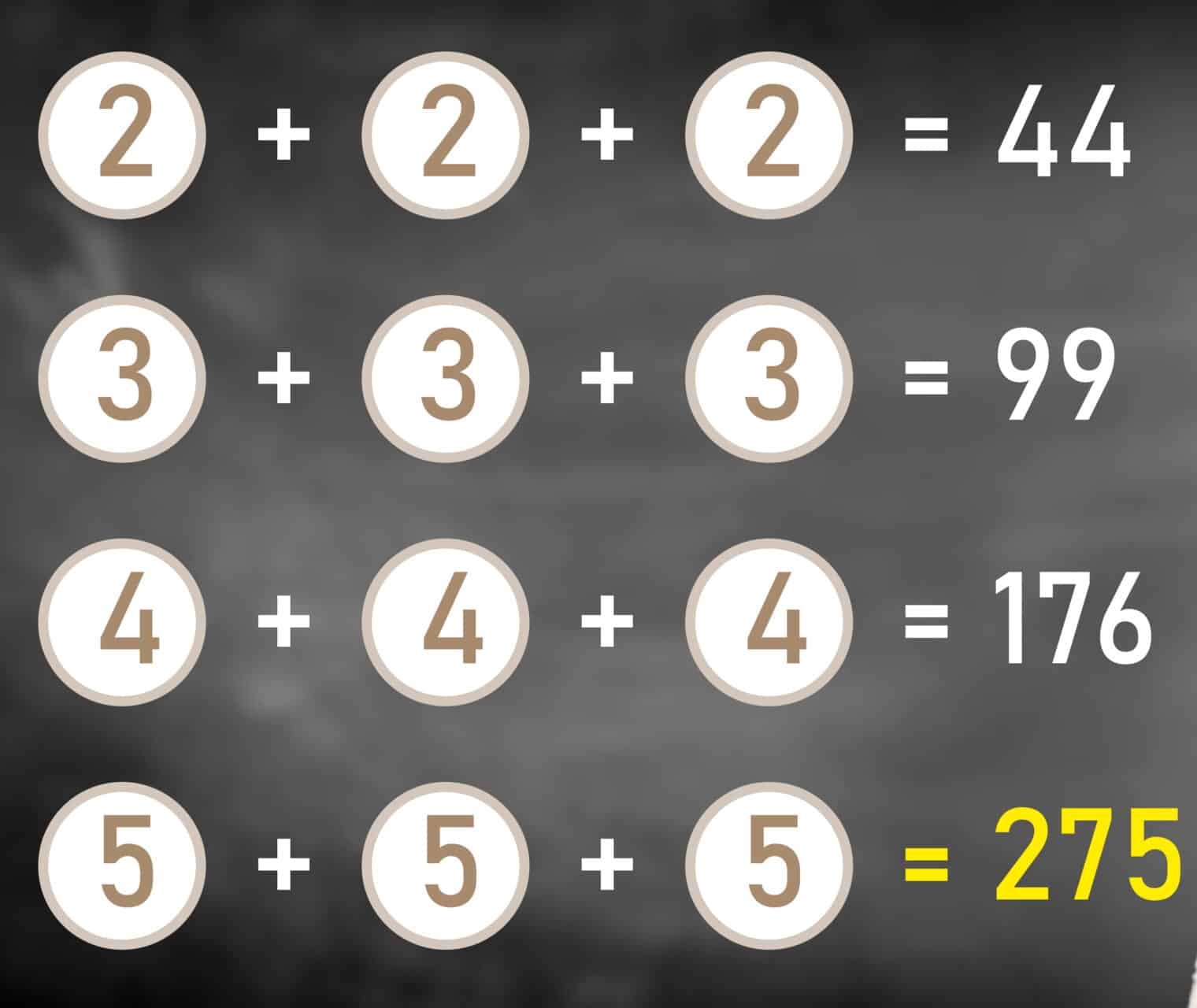 Τεστ IQ μαθηματικό παζλ λύση