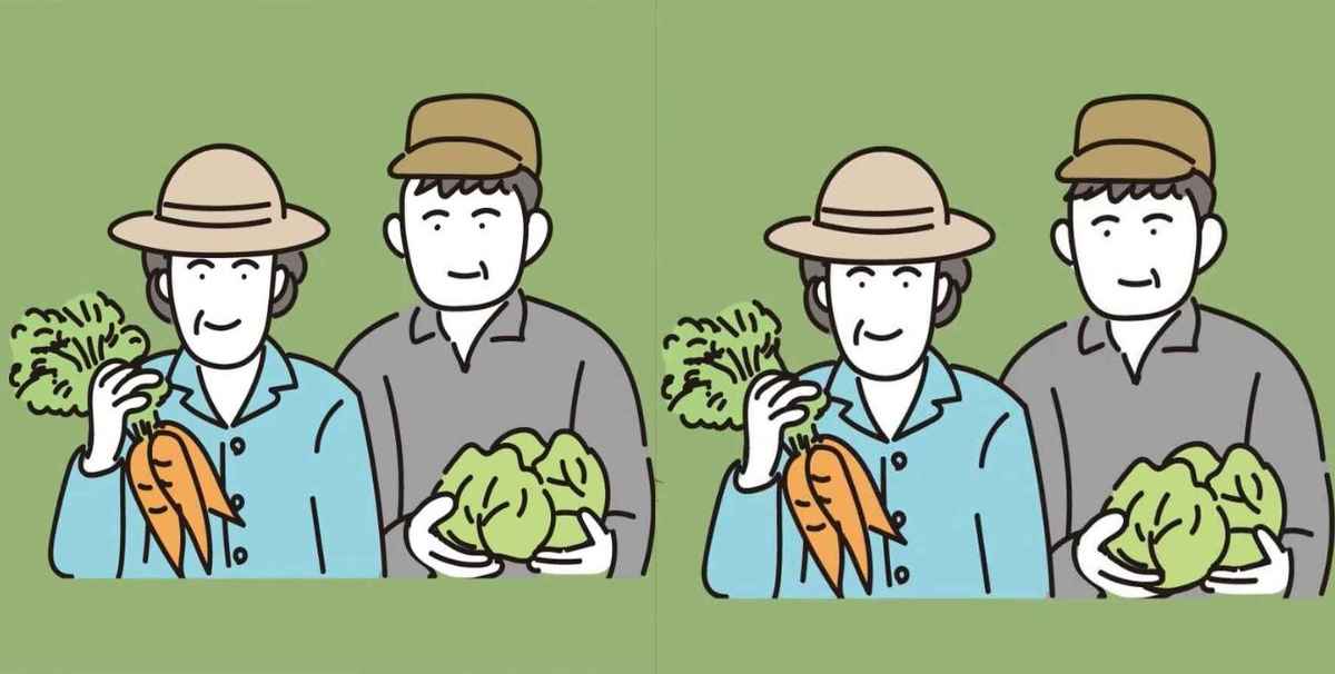 Τεστ παρατηρητικότητας,διαφορές, αγρότες