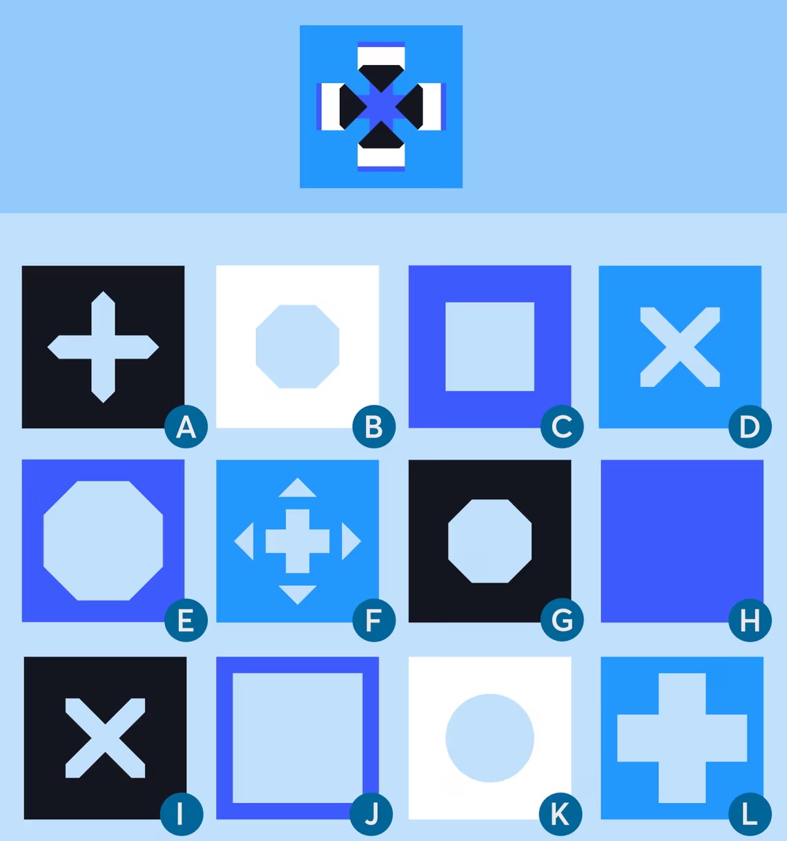 Τεστ IQ σχήματα