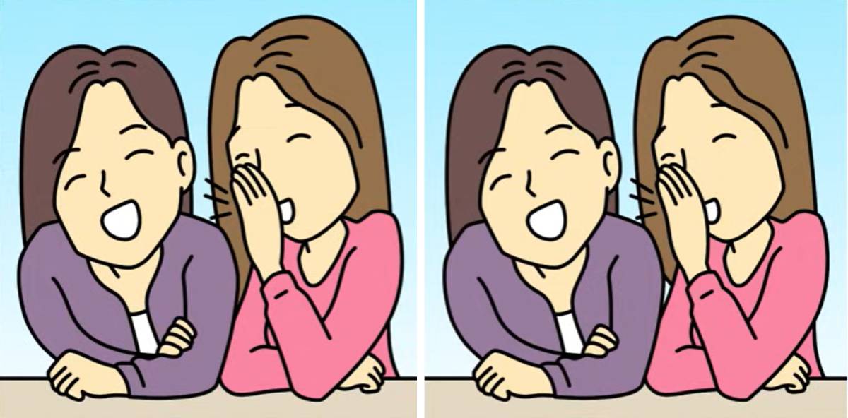 Τεστ παρατηρητικότητας, διαφορές, κορίτσια