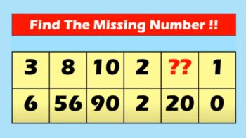 Τεστ IQ για δυνατούς λύτες: Μπορείτε να βρείτε ποιος αριθμός λείπει σε 18 δευτερόλεπτα;