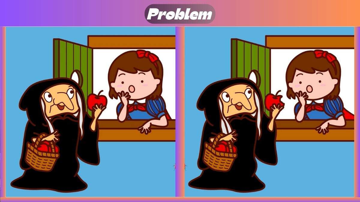 Τεστ παρατηρητικότητας, διαφορές, Χιονάτη