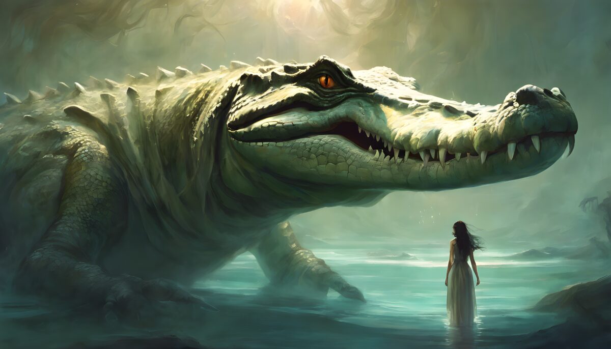 dreaming of an alligator