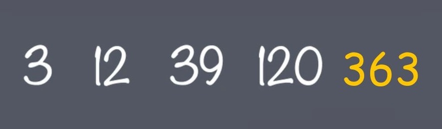 Τεστ IQ μαθηματικό παζλ λύση