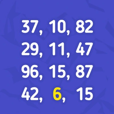 Τεστ IQ μαθηματικό παζλ