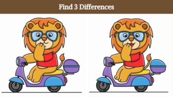Τεστ παρατηρητικότητας: Μπορείτε να βρείτε τις 3 διαφορές στις εικόνες με ένα λιοντάρι σε 14 δευτερόλεπτα;
