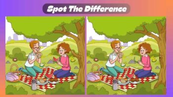 Τεστ παρατηρητικότητας: Μπορείτε να βρείτε τις 3 διαφορές στις εικόνες με ένα ζευγάρι που κάνει πικνίκ σε 16 δευτερόλεπτα;