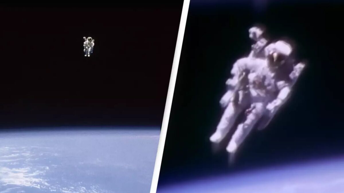 NASA space walk Bruce McCandless
