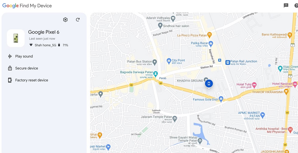 Android Find My Device