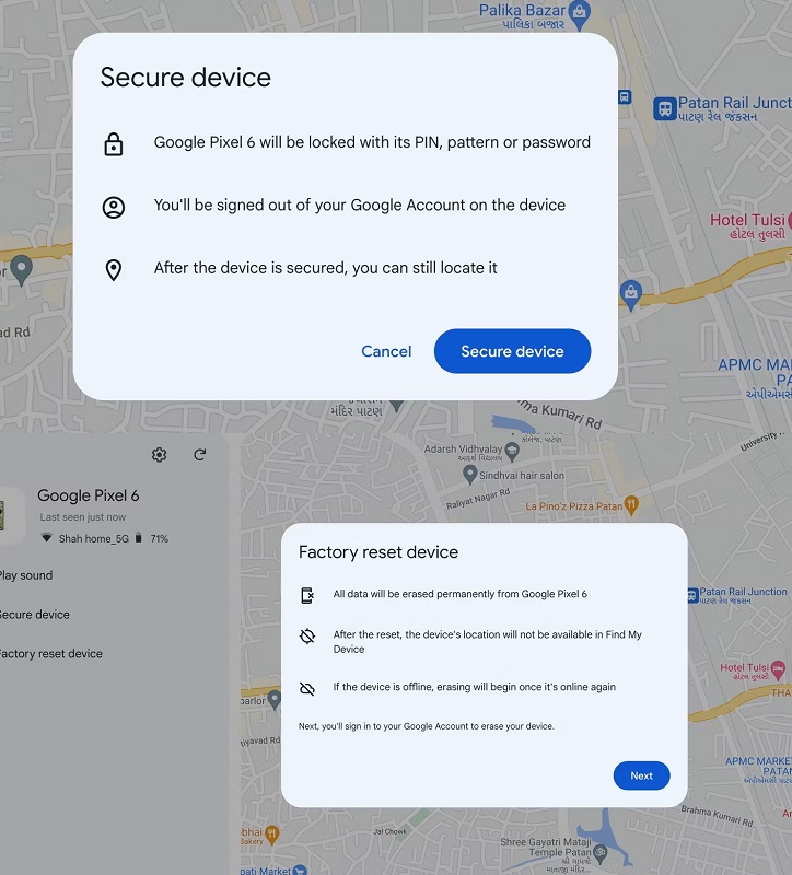Android Find My Device
