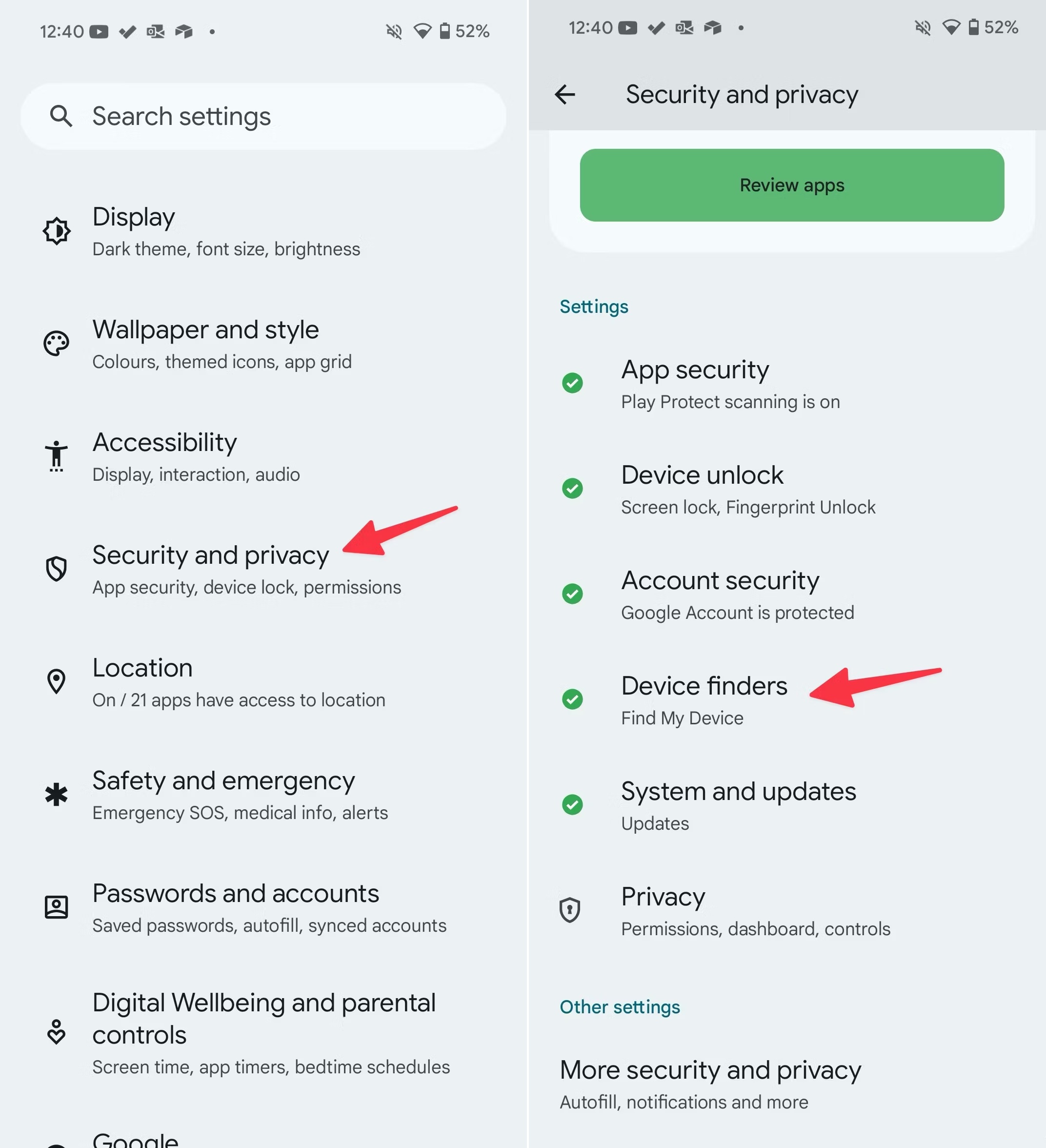 Android Find My Device