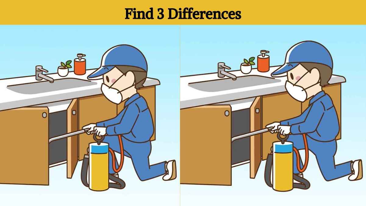 Τεστ παρατηρητικότητας, διαφορές, άνδρας Απεντόμωση