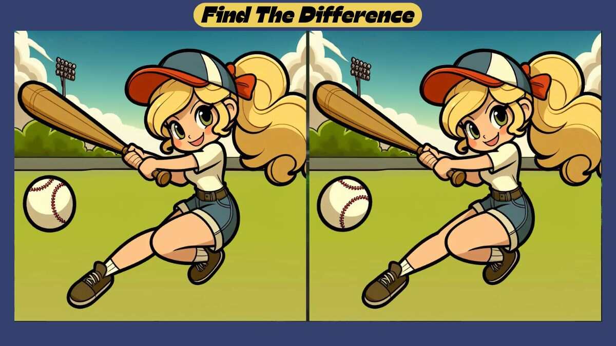 Τεστ παρατηρητικότητας, διαφορές, μπέιζμπολ
