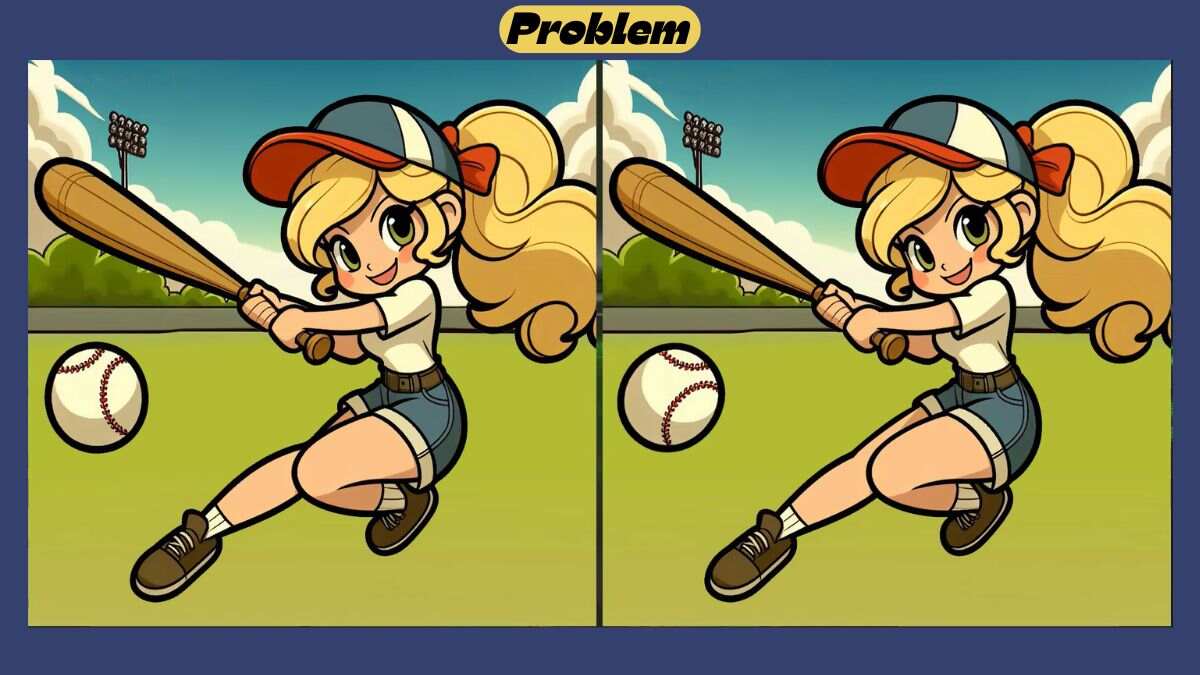 Τεστ παρατηρητικότητας, διαφορές, μπέιζμπολ