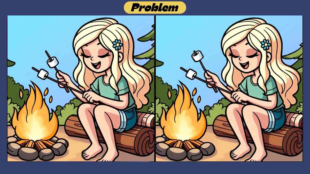 Τεστ παρατηρητικότητας διαφορές κοπέλα marshmallow