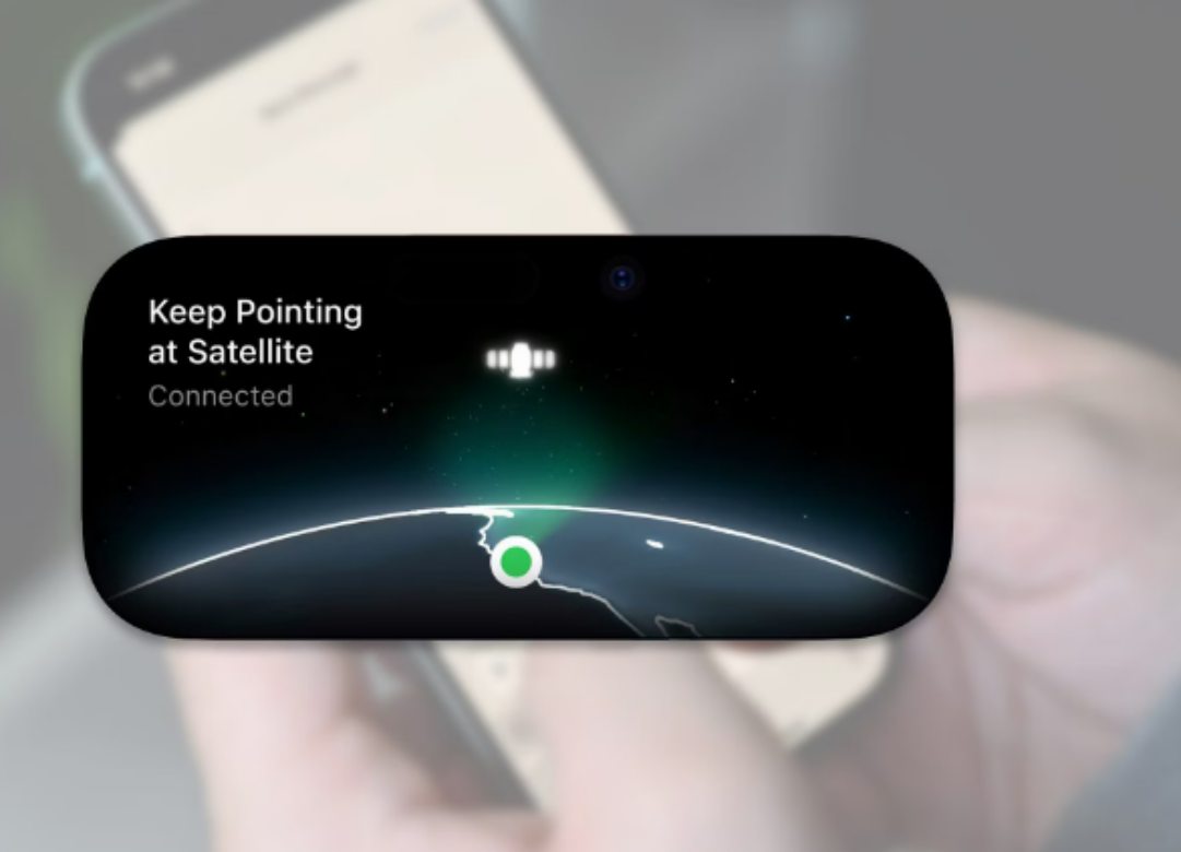 δορυφορικά μηνύματα iPhone