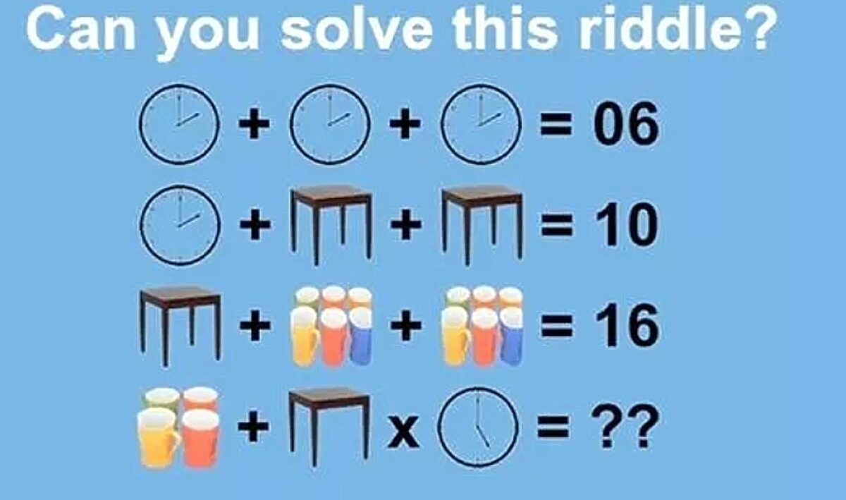 τεστ IQ, γρίφος