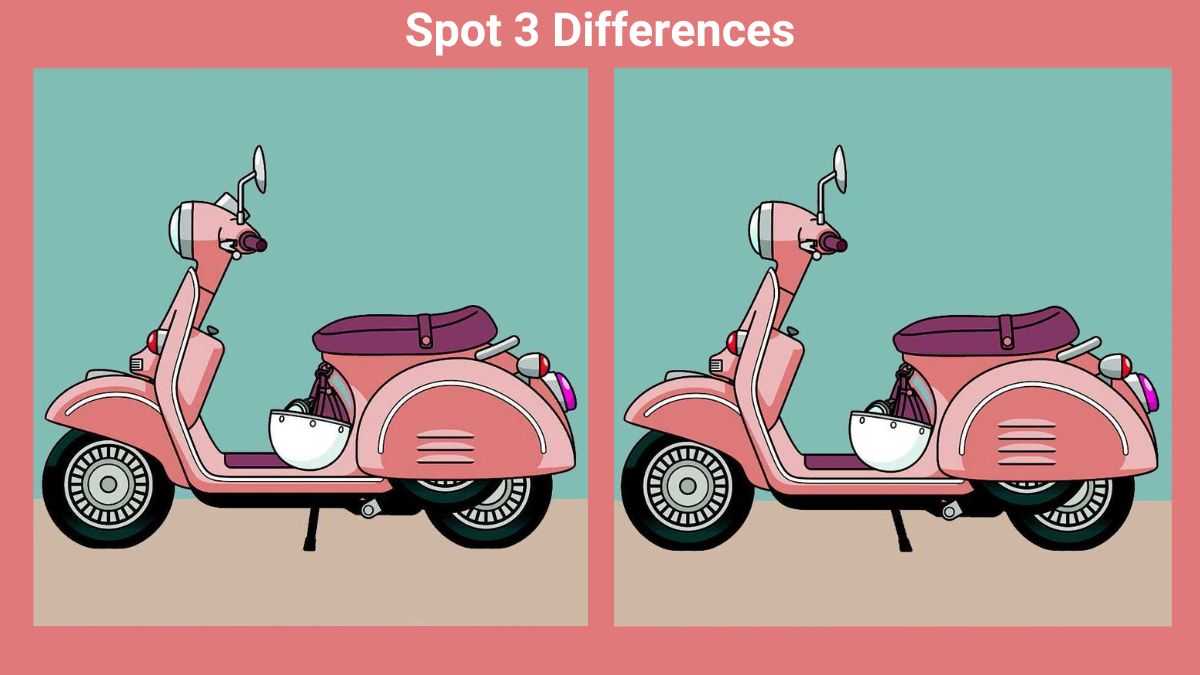 Τεστ παρατηρητικότητας, διαφορές, βέσπα 