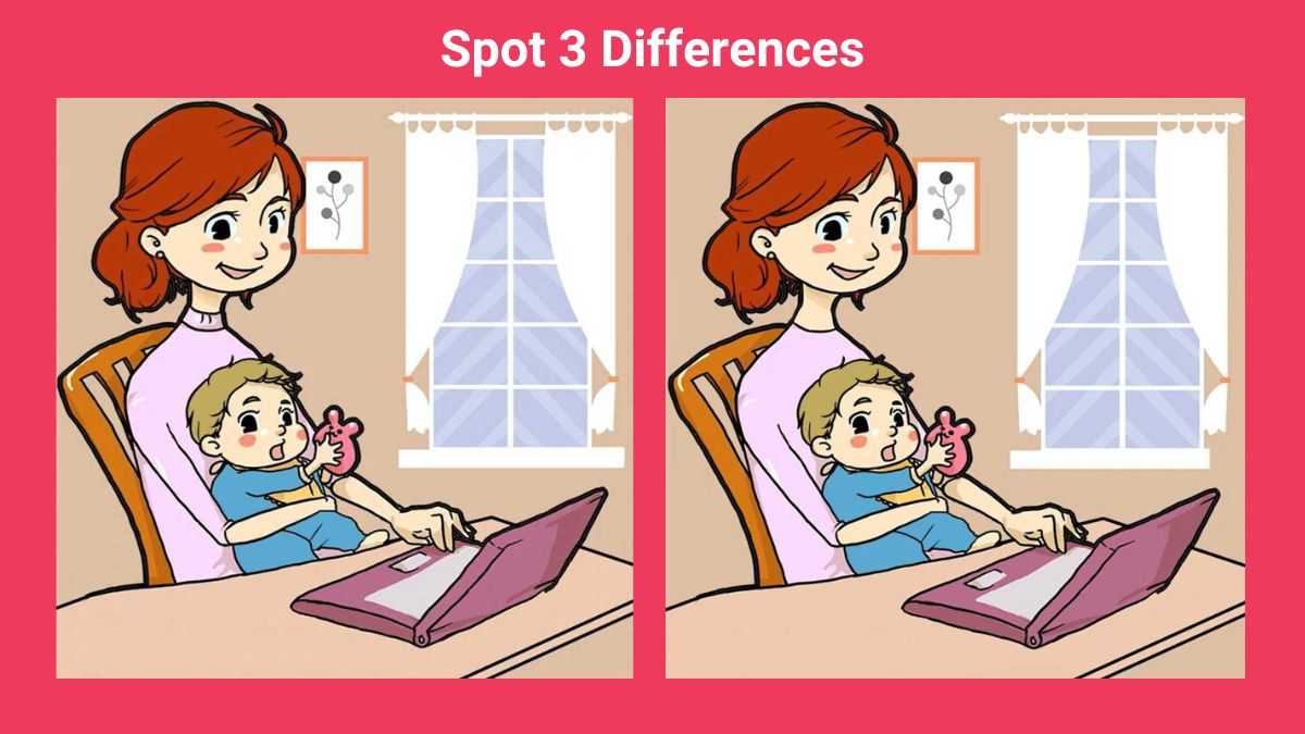 Τεστ παρατηρητικότητας, διαφορές, μητέρα