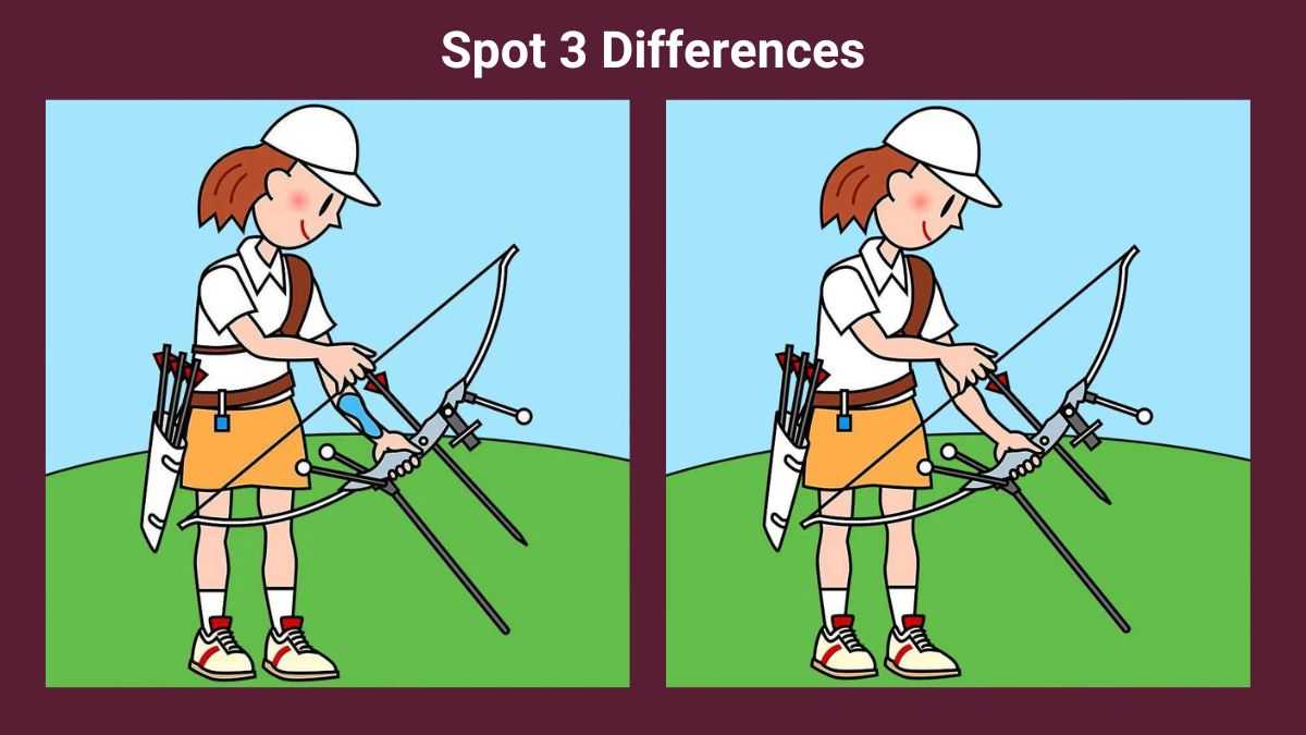 Τεστ παρατηρητικότητας, διαφορές, τοξοβόλος