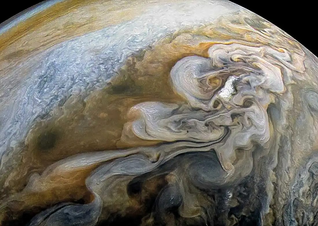 Δίας, επιφάνεια, αέρια