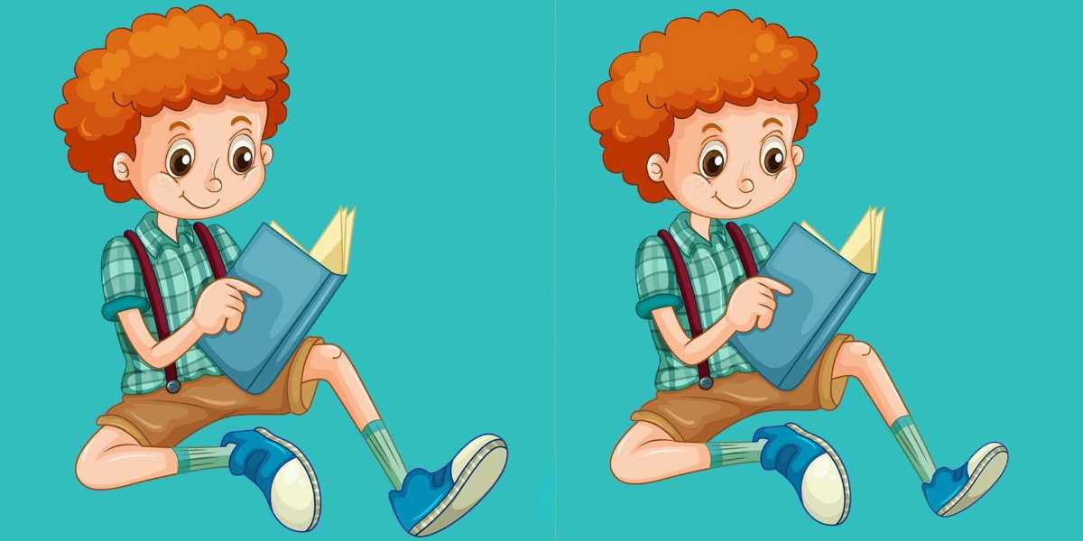 Τεστ παρατηρητικότητας, διαφορές, αγόρι