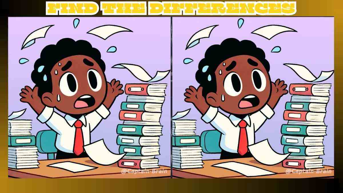 Τεστ παρατηρητικότητας, διαφορές, εργαζόμενος