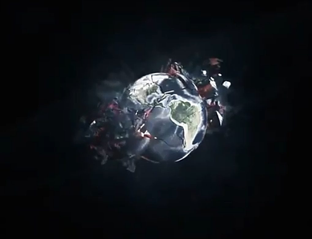 Γη, Διάστημα, έκρηξη