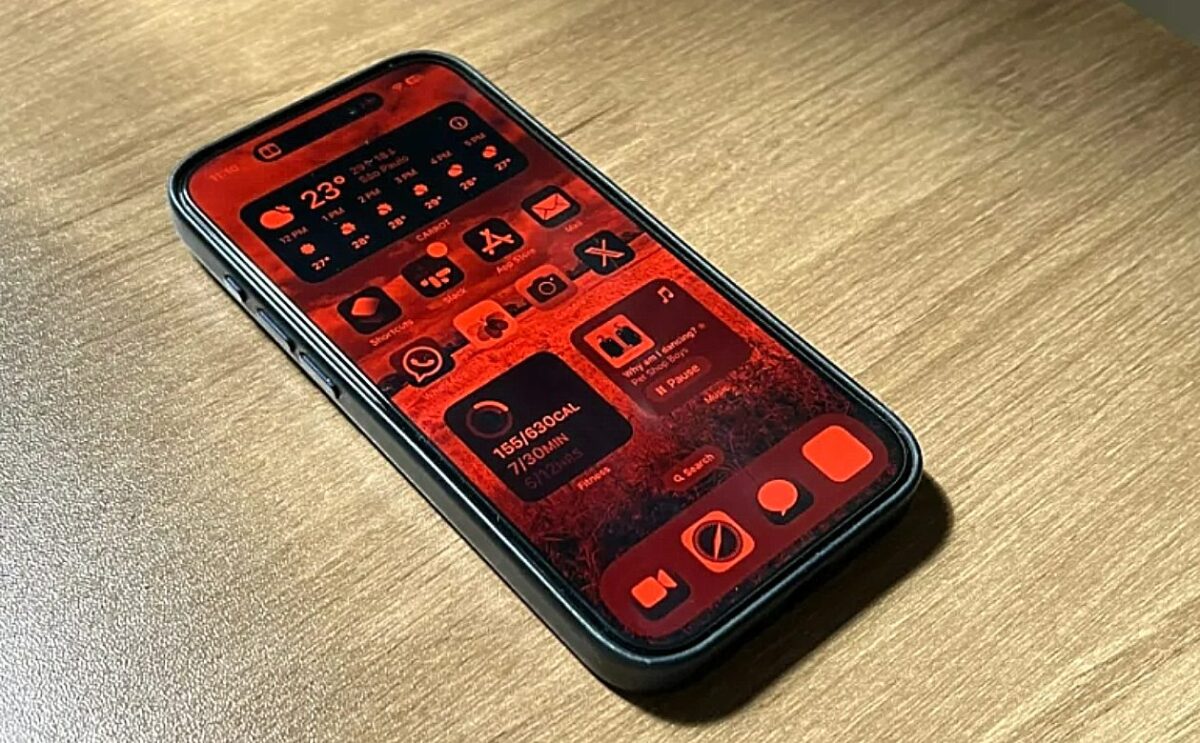 iPhone, κόκκινη λειτουργία