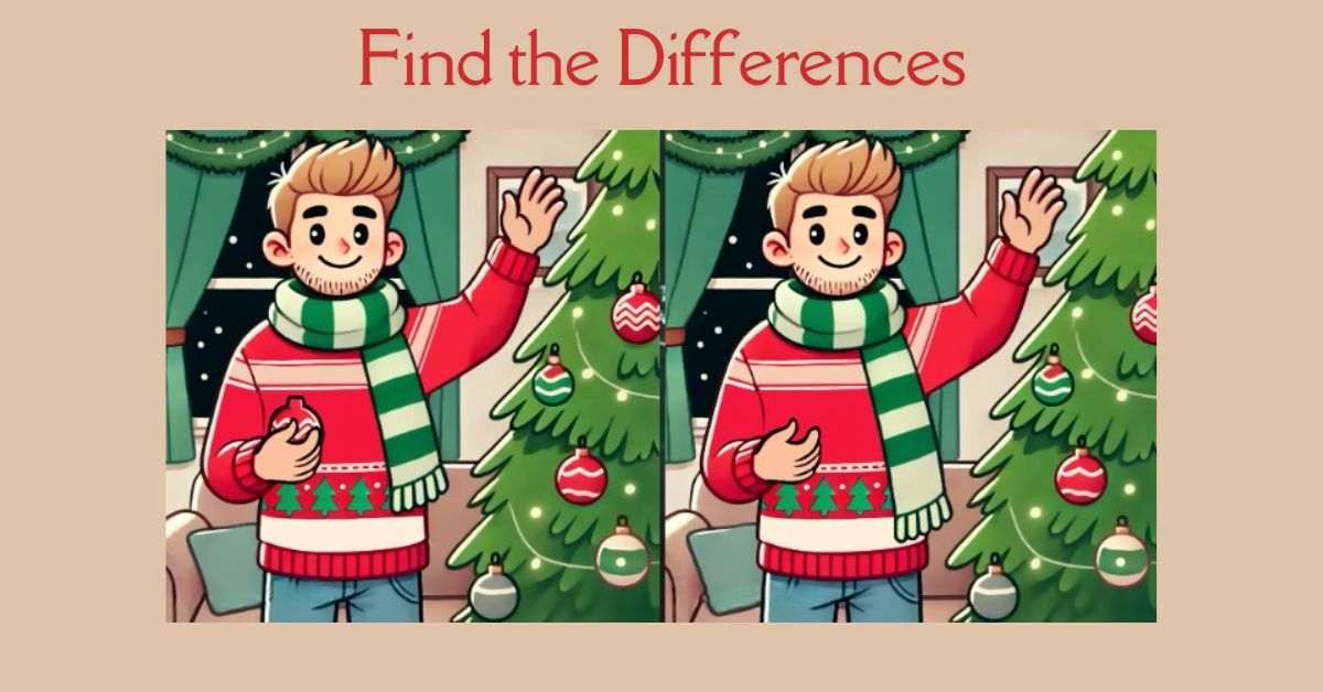 Τεστ παρατηρητικότητας, διαφορές, άνδρα