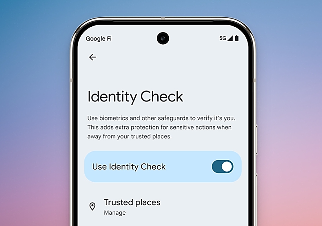 Android, Identity Check, Έλεγχος Ταυτότητας