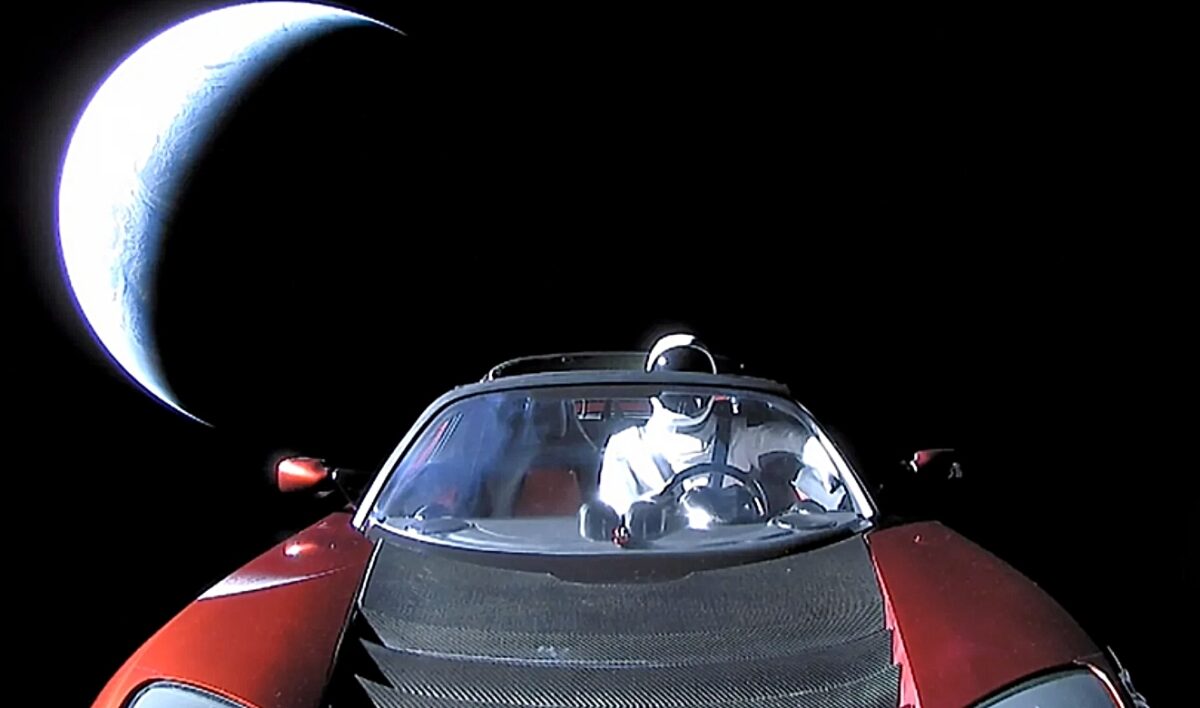 SpaceX Starman, όχημα, Tesla
