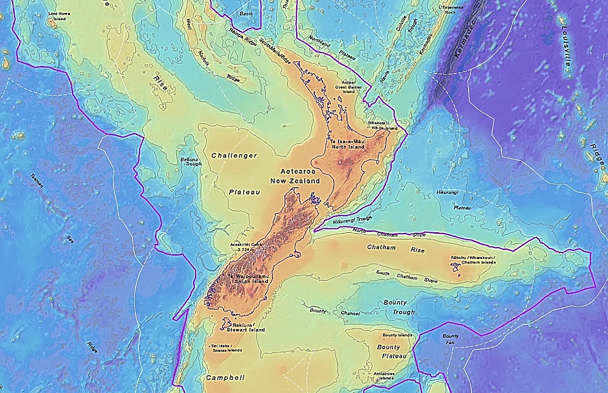 Ζηλανδία, ήπειρος