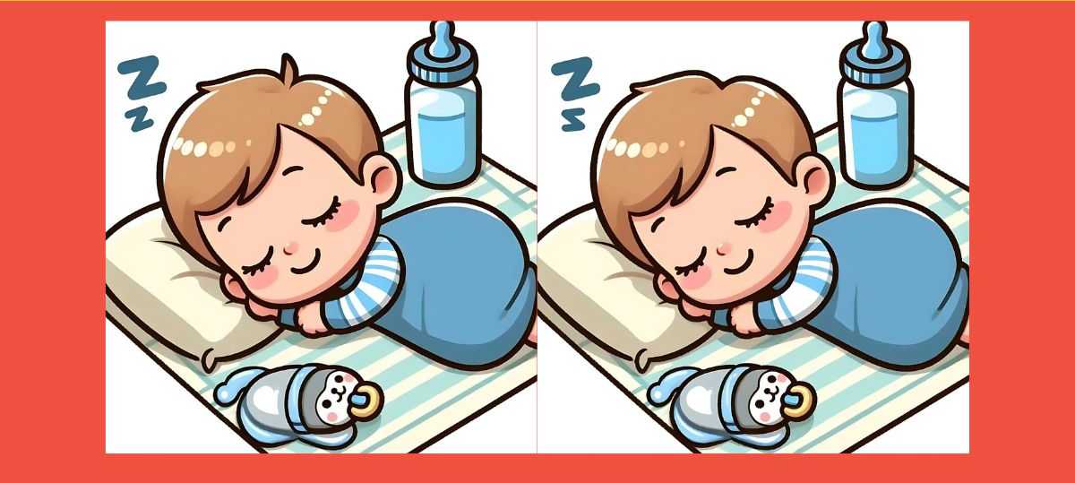 Τεστ παρατηρητικότητας, διαφορές, μωρό