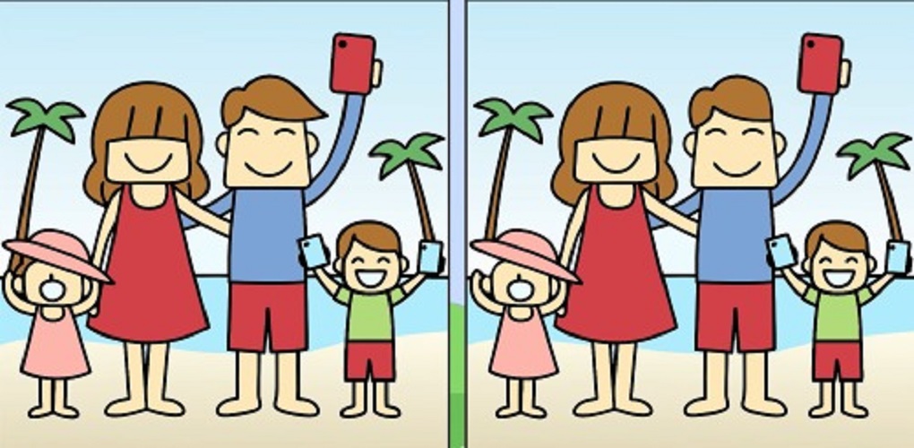 Τεστ παρατηρητικότητας, διαφορές, οικογένεια