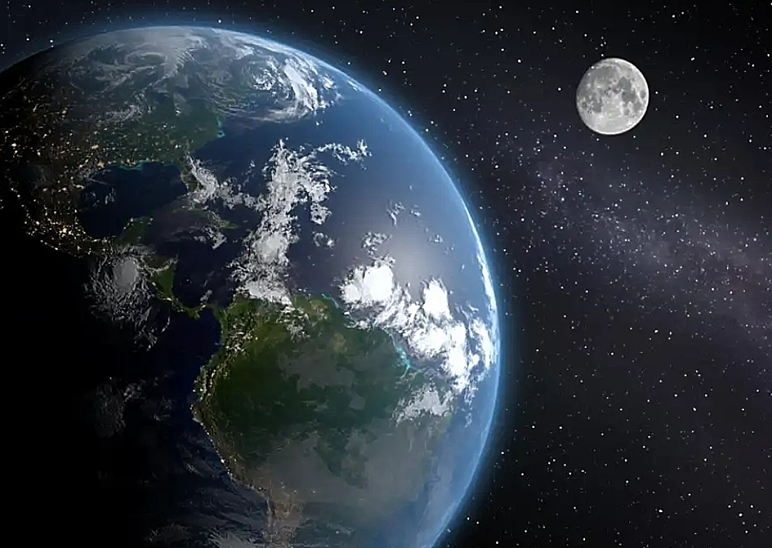 Γη, Σελήνη