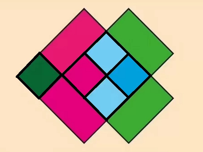 Τεστ IQ, τετράγωνα, λύση