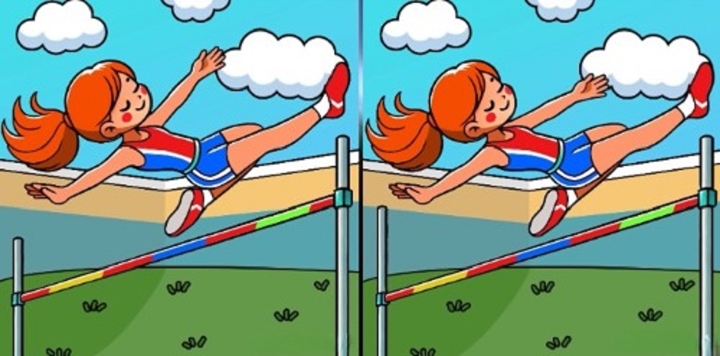 Τεστ παρατηρητικότητας, διαφορές, αθλήτρια