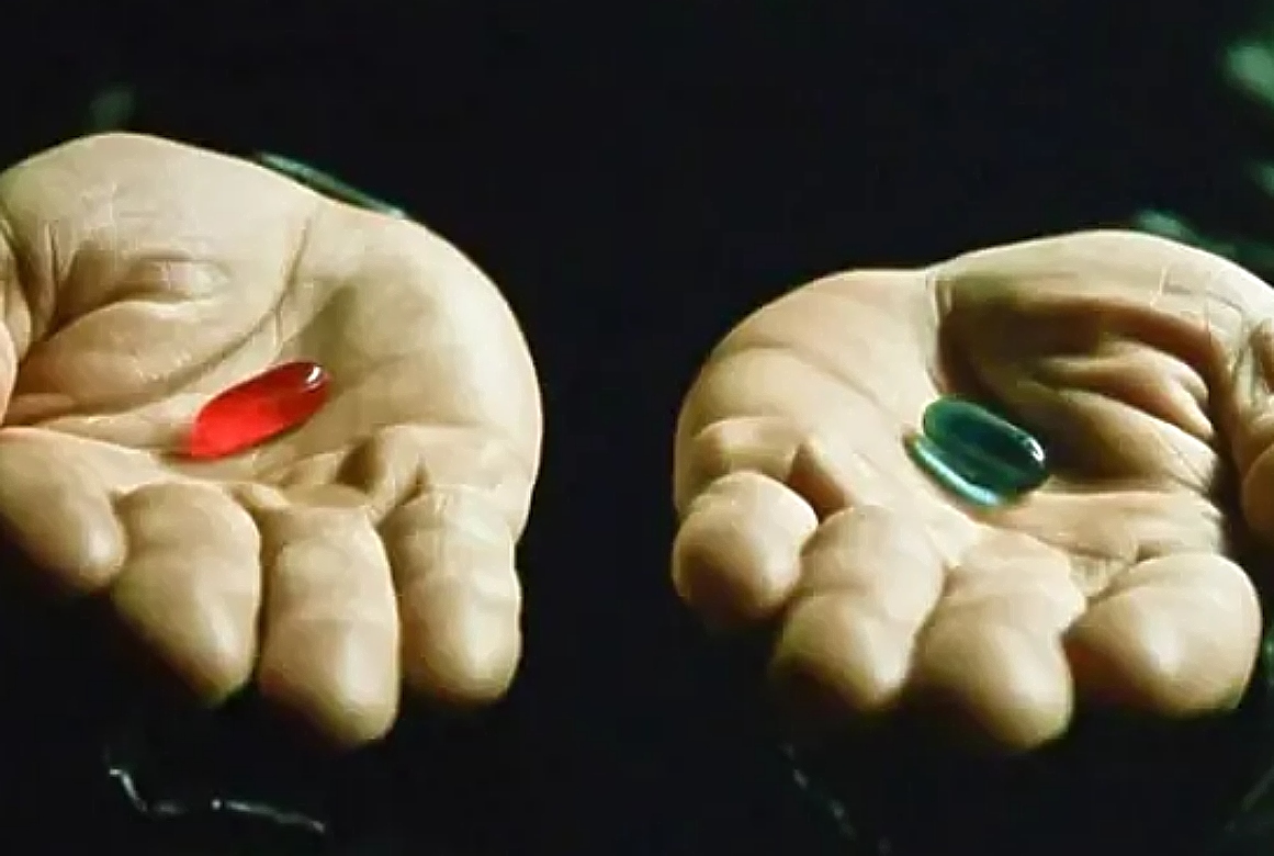 red pill, κόκκινο χάπι
