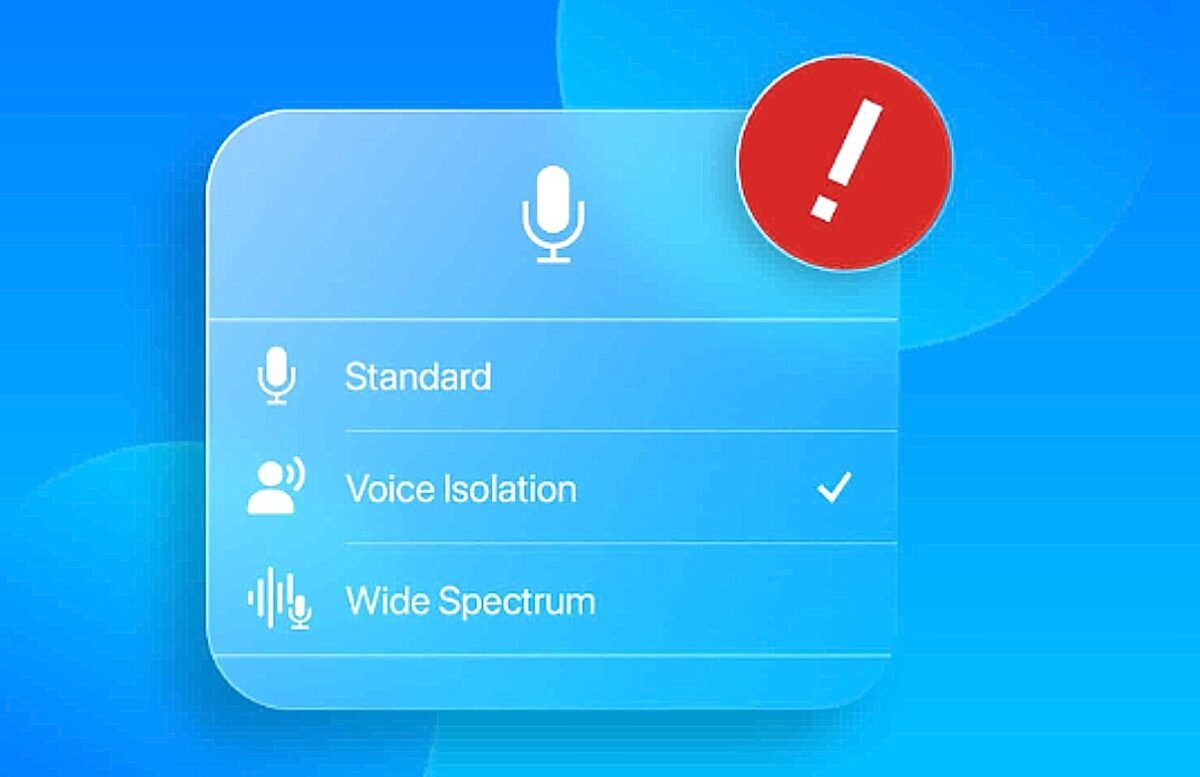 iPhone, απομόνωση φωνής