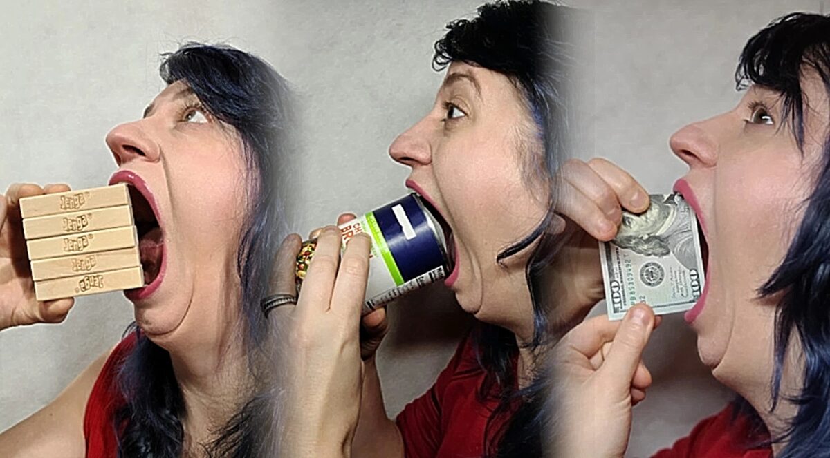 Marie Pearl Zellmer Robinson, ρεκόρ, άνοιγμα στόματος