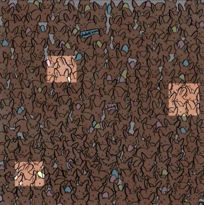 σπαζοκεφαλιά, λαγουδάκια